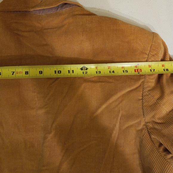 BARRAGE Western Sports Coat/ Blazer Corduroy Beige Padded Elbows 44R - Picture 7 of 9